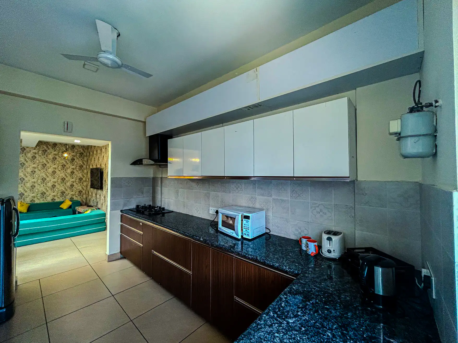 Fully equipped kitchen at Ganges Heaven